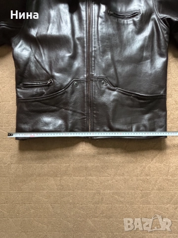 Мъжко яке от естествена кожа , снимка 3 - Якета - 52287390