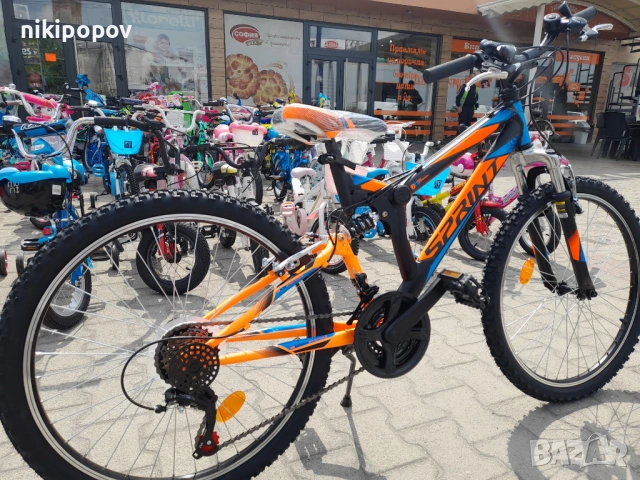 SPRINT Велосипед 24" ELEMENT черен, снимка 4 - Велосипеди - 53839409