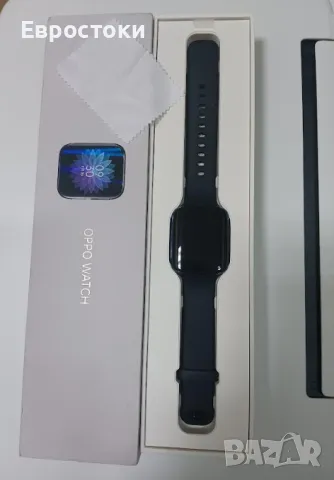 Смарт часовник OPPO Watch 46 mm Wi Fi, Wear OS by Google, 1,9 инчов AMOLED дисплей с Corning Gorilla, снимка 9 - Смарт гривни - 48264067
