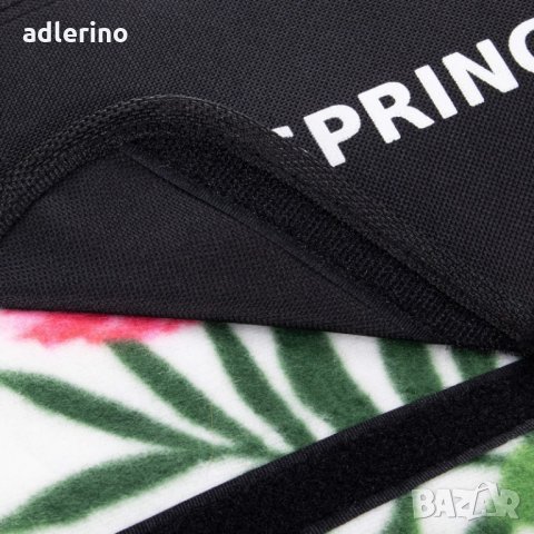 Одеяло за пикник, 300 х 200 см, мотив Хибискус, постелка за пикник, постелка за плаж, снимка 2 - Олекотени завивки и одеяла - 34394328