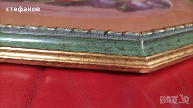 Гоблен в рамка,  плодове и ваза, снимка 6 - Гоблени - 51164626