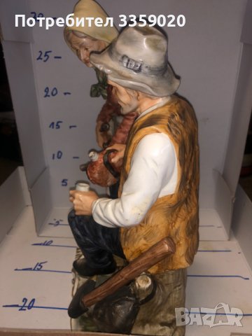 продавам старинна керамична фигура, снимка 3 - Колекции - 40187753