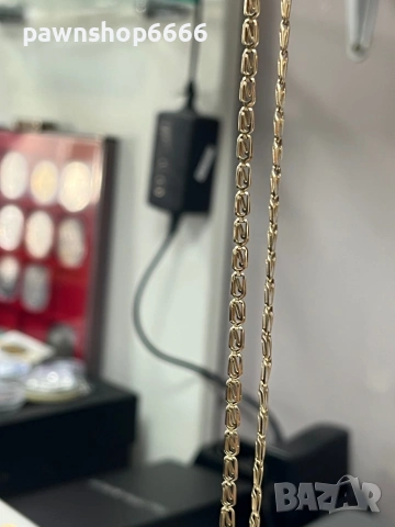 Златен синджир 14 карата, снимка 5 - Колиета, медальони, синджири - 53162017