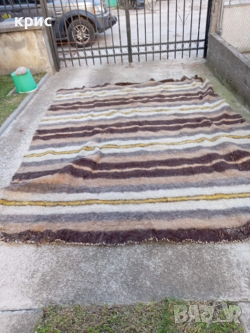 Уникален ръчно тъкан козяк