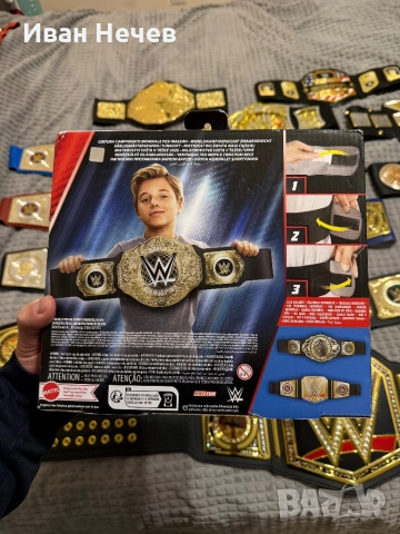 WWE  Championships, снимка 7 - Фен артикули - 48659124