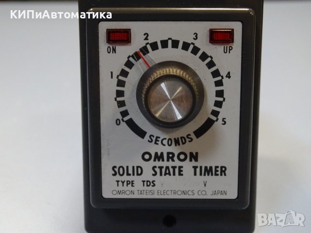 реле време Omron TDSY-44A149E solid state timer 0-5 sec, снимка 3 - Резервни части за машини - 42539616