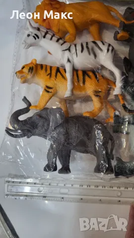 Фигурки африкански диви животни 6 в комплект, снимка 2 - Фигурки - 48328593