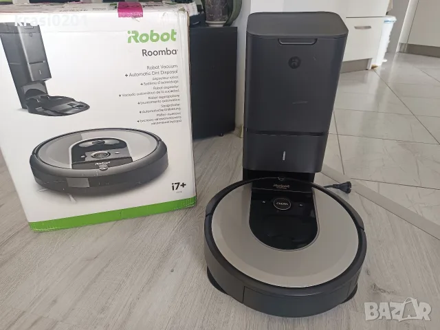 Оригинален робот на IROBOT ROOMBA I7+, снимка 8 - Прахосмукачки - 53650088