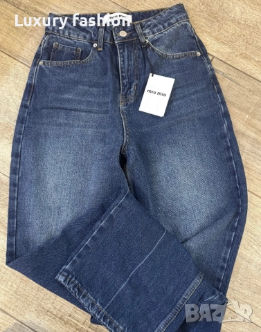Дамски дънки Miu Miu, снимка 7 - Дънки - 52463959