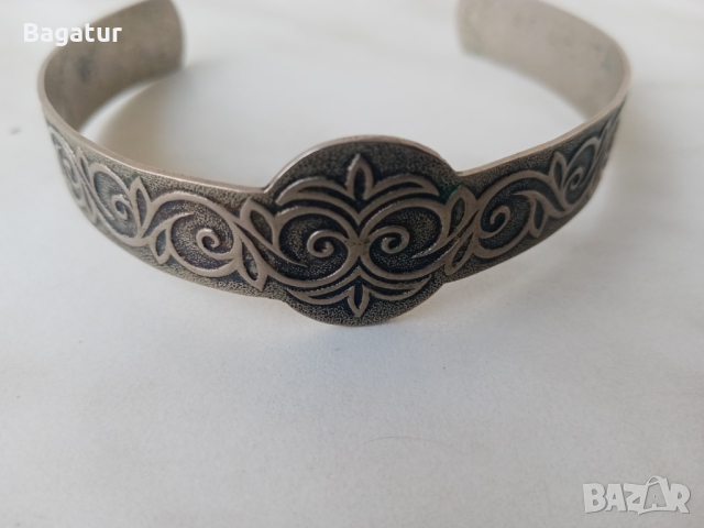 Стара етно гривна, регулируема,, снимка 5 - Антикварни и старинни предмети - 44781082