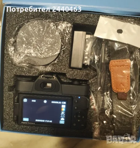 6K Digital Camera for Photography,64MP WiFi Vlogging Camera for YouTube, Дигитален фотоапарат, снимка 4 - Фотоапарати - 55950649