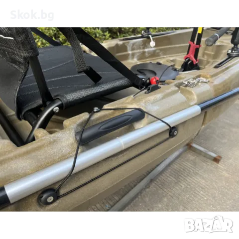 Каяк SCORPIO DUO PEDAL FLAP MODULAR - 4.20 метра - Двуместен – Sit-on-top, снимка 7 - Водни спортове - 49236563