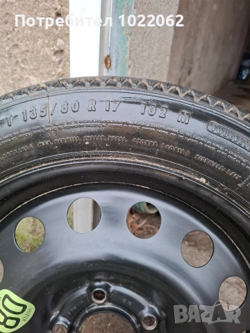 резервна гума патерица за Бмв Е60 61, снимка 2 - Гуми и джанти - 53452275