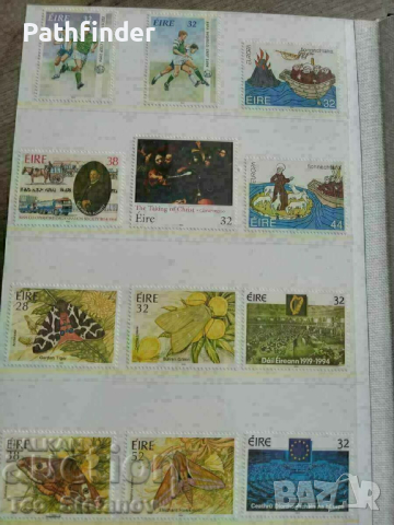 Луксозен албум класьор с марки -Ирландия, снимка 7 - Филателия - 44742549