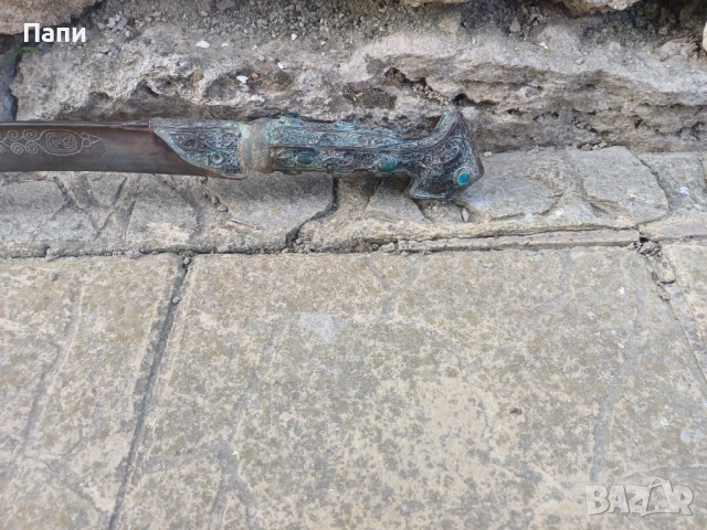 Анадолски ятаган., снимка 8 - Антикварни и старинни предмети - 52130426