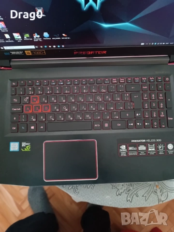 Лаптоп HELIOS 300, снимка 2 - Лаптопи за игри - 53843474