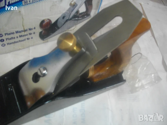 НОВО ИТАЛИАНСКО ОРИГИНАЛНО РЪЧНО ДЪРВОДЕЛСКО РЕНДЕ 225мм ПРОФЕСИОНАЛНО ВИСОК КЛАС SILVERLINE , снимка 6 - Други инструменти - 50967069