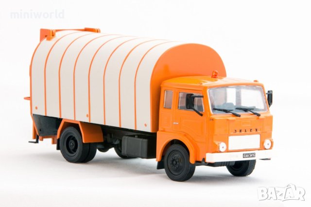 Jelcz 315 Боклукчийски камион 1966 - мащаб 1:43 на DeAgostini моделът е без забележки и опаковка, снимка 6 - Колекции - 41444170