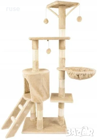 НОВИ! Котешка катерушка драскалка 139см 5 нива, снимка 4 - За котки - 53824739