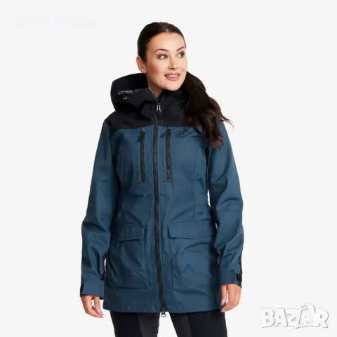 RevolutionRace Outdoor Jacket Women Moonlit Ocean - дамско яке-мембрана КАТО НОВО, снимка 2 - Якета - 47539248