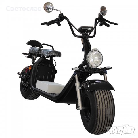 Електрически Скутер HARLEY 1500W ТигТаг Чопър HR2-1, снимка 7 - Мотоциклети и мототехника - 39400971