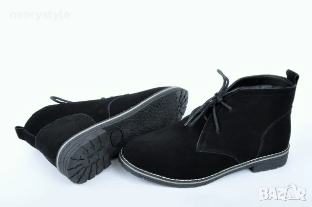 НОВО! Дамски кларкове от естествен велур - Четири цвята, снимка 13 - Дамски боти - 47495488