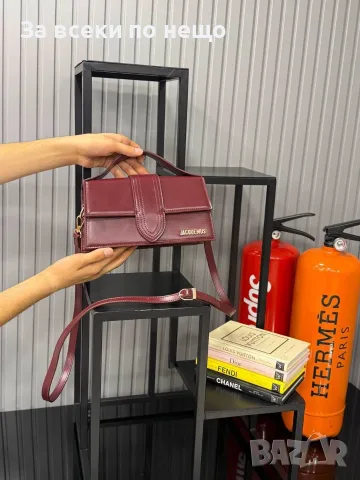Jacquemus Дамска Чанта С Къса И Дълга Дръжка За През Рамо - Различни Цветове Код SEM-494, снимка 4 - Чанти - 55872843