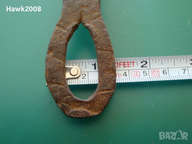 Старинно ковано резе брава мандало сюрме за старинна порта, снимка 8 - Антикварни и старинни предмети - 40285928