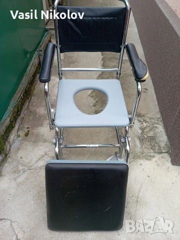 Тоалетен стол тапициран , снимка 4 - Столове - 52655723