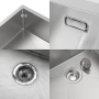 ПРОМОЦИЯ Кухненска мивка за вграждане AURALUM (KITCHEN SINK) 913258-06-JZF0614, снимка 2