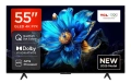НОВО!!! Телевизор TCL QLED 55P7K, 55" (139 см), Smart Google TV, 4K Ultra HD, Клас F (Модел 2025) , снимка 1