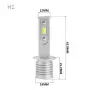 LED крушки V9 H1 13W 6000K комплект 2 броя, снимка 4