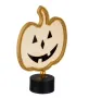 Настолна лампа, тиква, LED, оранжев, 22x8x26.5cm , снимка 3