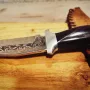Масивен ловен нож ръчна изработка На П.Неделев!, снимка 7