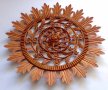 Розета - дърворезба, украса за таван или стена, снимка 1