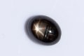 Черен звезден сапфир 1.99ct 6-лъчева звезда овален кабошон