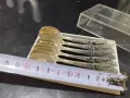Руски посребрени лъжички за кафе , снимка 5