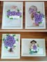 Рамки декорирани с цветя подходящи за 8ми март рожден ден или друг повод , снимка 4