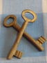Два стари ключа от соца за брава за КОЛЕКЦИЯ ДЕКОРАЦИЯ БИТОВ КЪТ 20827, снимка 2
