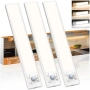 Нови LED подшкафни лампи 20см 3 броя USB-C 1000mAh сензор движение, снимка 1