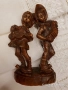 Винтидж восъчна фигурка "Музиканти", ръчно изработена, Германия, снимка 5