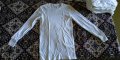 Блуза с дълъг ръкав памук, снимка 1 - Блузи - 35856673