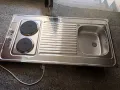 Кухненска мивка с котлони.НОВА., снимка 6