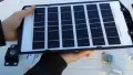 Соларна LED улична лампа 8500 K с датчик и дистанционно, снимка 7