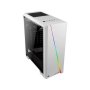 Кутия за компютър AeroCool Cylon PV10012.21 Бяла ATX Middle Tower RGB Подсветка, снимка 1 - Захранвания и кутии - 34005042