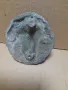 Стар Бронзов Орнамент Лъвка Глава За Врати Порти Тегло 0.500кг., снимка 4