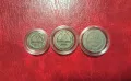 Лот  монети България 1888 година 5, 10 и 20 стотинки, снимка 1