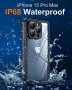 Пълна телесна защита: Oterkin водоустойчив калъф за телефон iPhone 15 Pro Max Айфон кейс, снимка 3