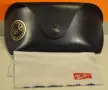 "Ray Ban" Original Extra Large Made in Italy c.2012's Case and Cleaning cloth, снимка 1