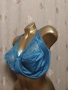 PLAISIR 95 H Син дантелен сутиен за едра дама , снимка 4